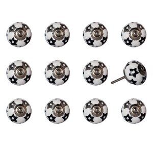 Knob-It Home Decor Classic Cabinet & Drawer Knobs | 12-Piece | K000016